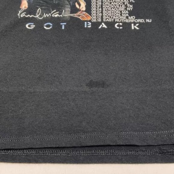 Paul McCartney Got Back Tour 2022 Concert Tee (No Sz Tags) Chest 32" The Beatles - Picture 4 of 6